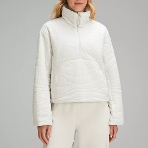 Lululemon Dynamic Movement Half-Zip Pullover Bone Size 8